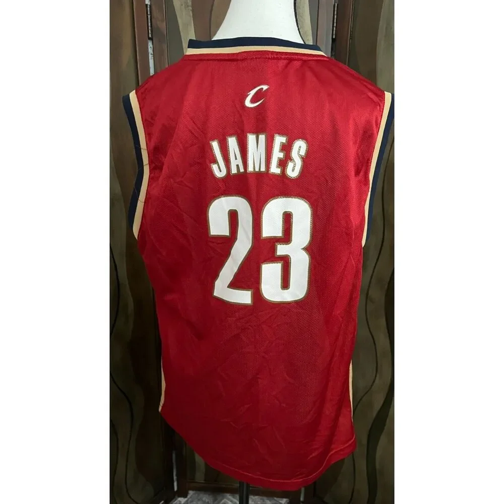 Adidas Cleveland Cavaliers Lebron James #23 jersey. Size XLY (18-20).